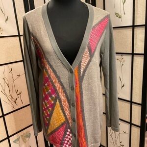 BOB Mackie Wearable Art Cardigan Sweater